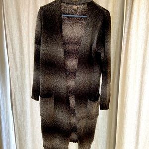 Long cozy cardigan